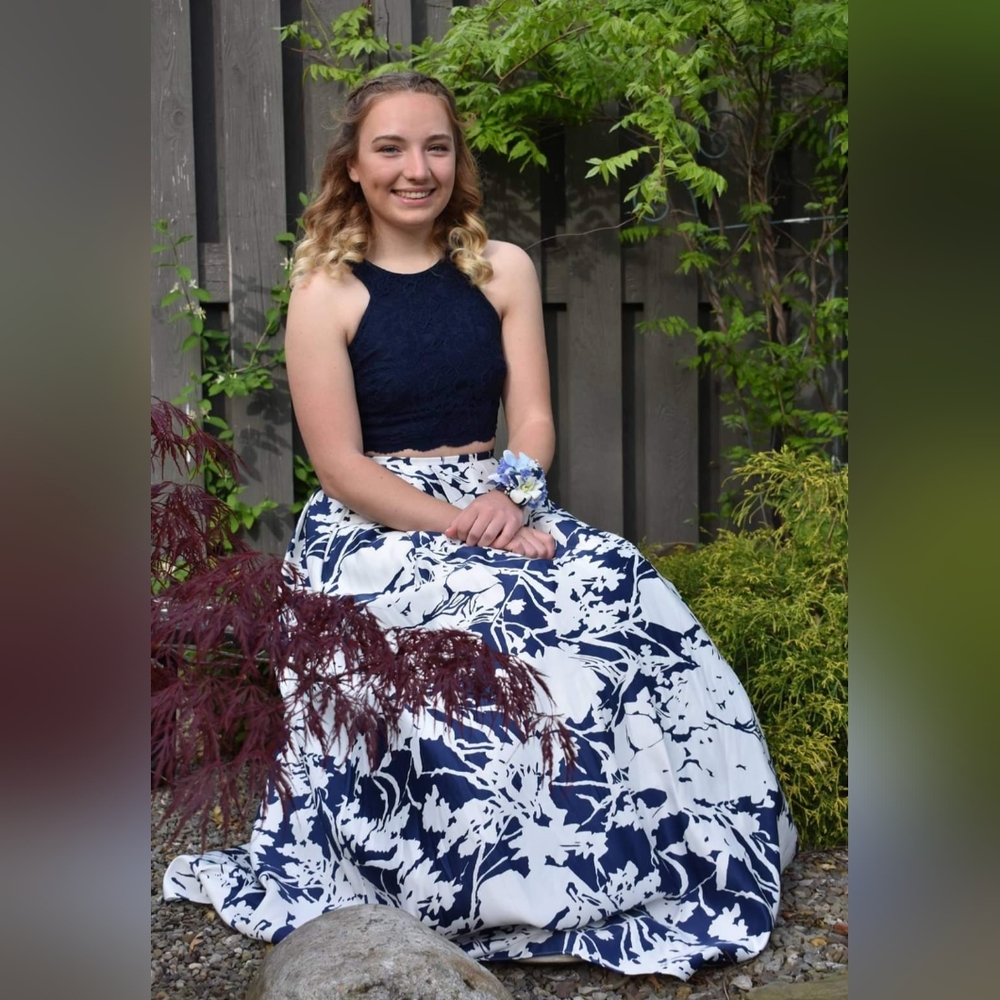 Two Piece Prom Dress